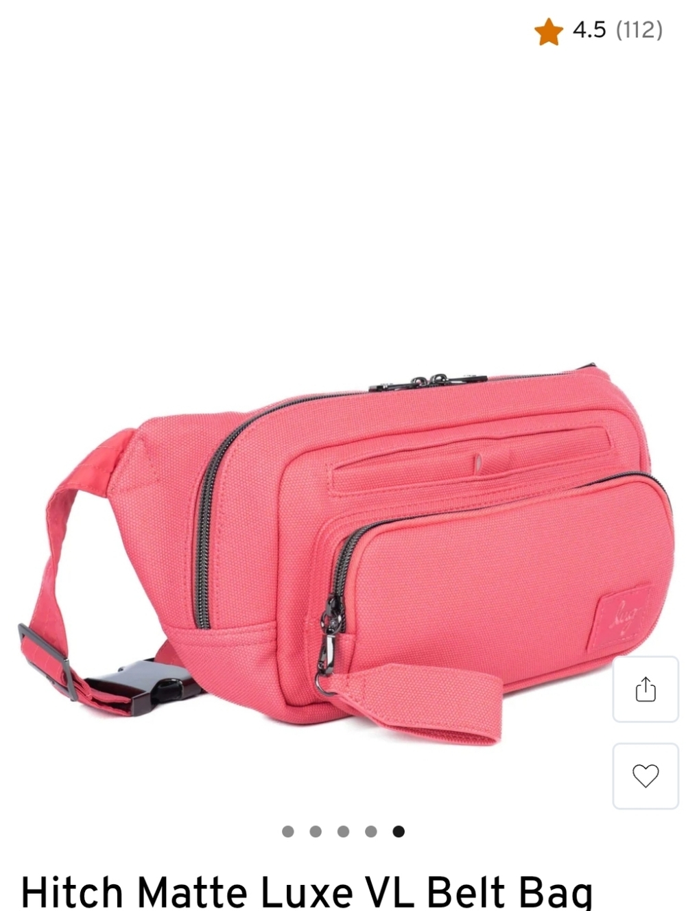$92 Retail NWT Lug Set Hitch Sling & Extender, Watermelon Icepop. Sold-out  Item